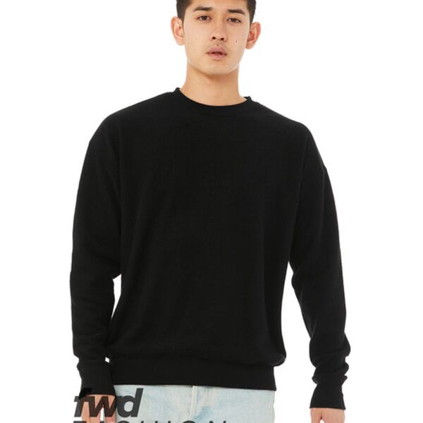 Unisex Sueded Drop Shoulder Sweatshirt Thumbnail