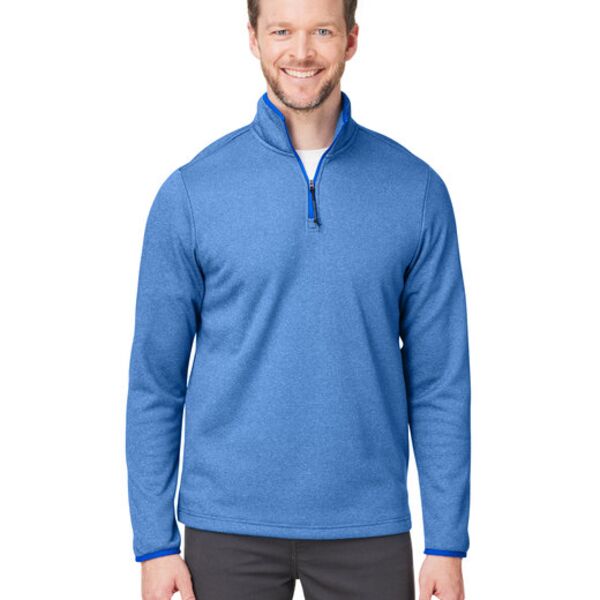 Men's Venture Heathered Stripe Quarter-Zip Thumbnail