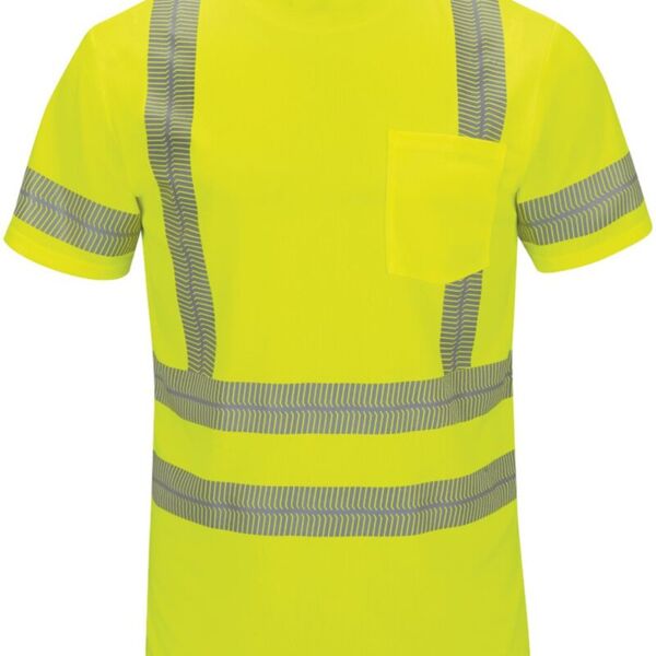 Men's Tall High Visibility Short Sleeve T-Shirt Thumbnail