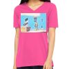 Missy's Relaxed Jersey Short-Sleeve V-Neck T-Shirt Thumbnail