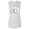 Ladies' Bella Flowy Scoop Muscle Tank Thumbnail