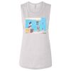 Ladies' Bella Flowy Scoop Muscle Tank Thumbnail