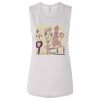 Ladies' Bella Flowy Scoop Muscle Tank Thumbnail