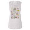 Ladies' Bella Flowy Scoop Muscle Tank Thumbnail